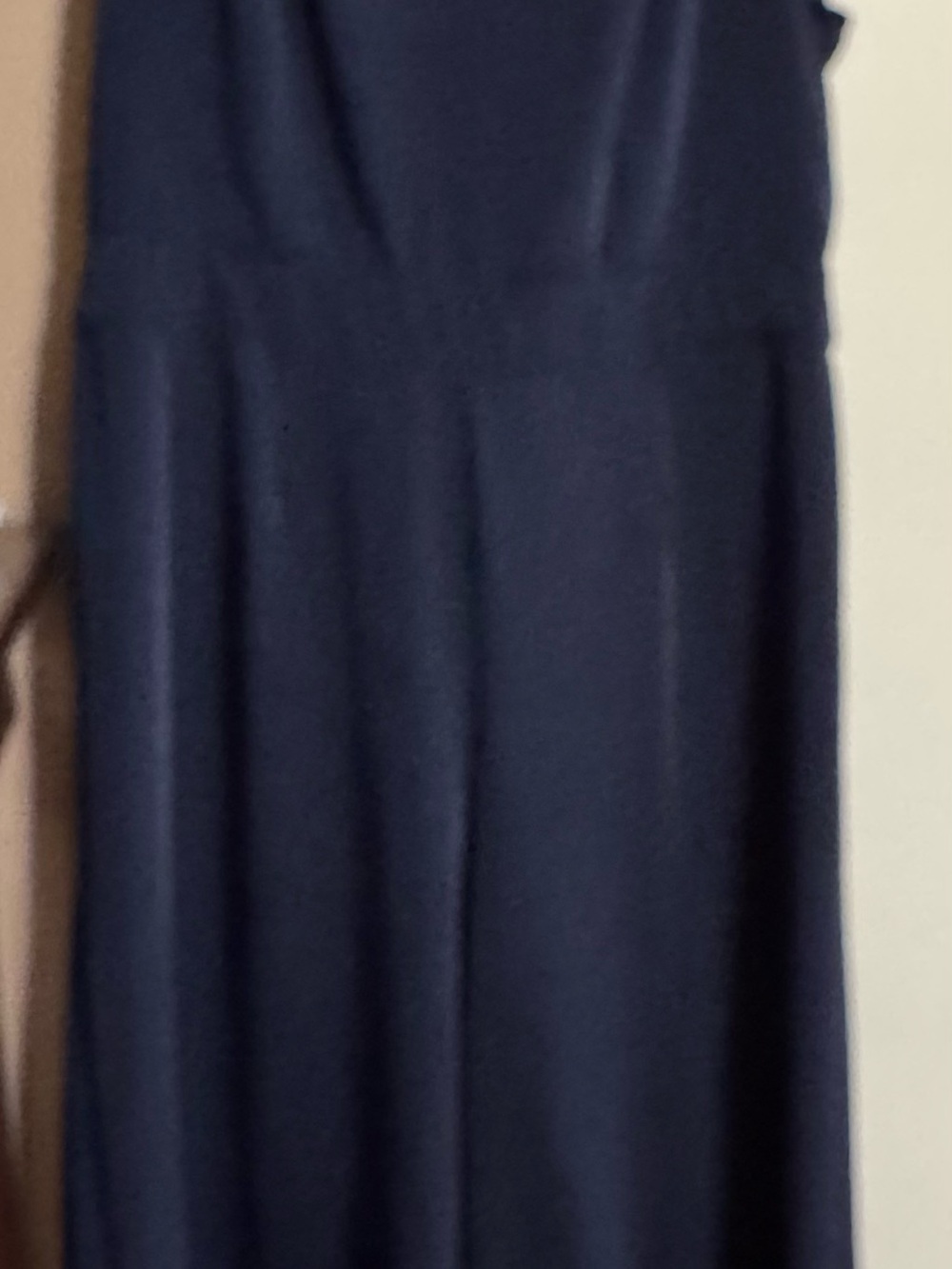MSK Navy Wide-Leg Sleeveless Jumpsuit